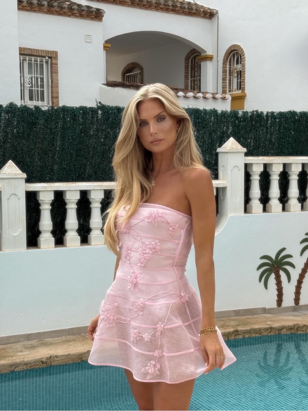 Yvon Echinacee dress